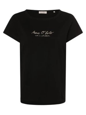 Zdjęcie produktu Marc O'Polo Koszulka damska Kobiety Bawełna czarny nadruk,