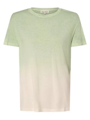 Zdjęcie produktu Marc O'Polo Koszulka damska Kobiety Dżersej zielony|biały marmurkowy,