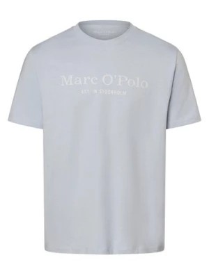 Zdjęcie produktu Marc O'Polo Koszulka męska Mężczyźni Bawełna niebieski nadruk,