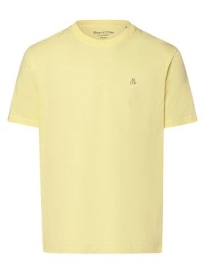 Zdjęcie produktu Marc O'Polo Koszulka męska Mężczyźni Bawełna żółty jednolity,