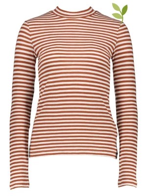 Zdjęcie produktu Marc O'Polo Koszulka w kolorze biało-jasnobrązowym rozmiar: XL