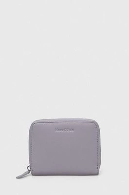 Zdjęcie produktu Marc O'Polo portfel skórzany damski kolor fioletowy
