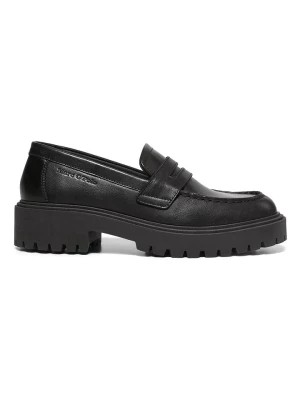 Zdjęcie produktu Marc O'Polo Shoes Skórzane mokasyny "Phia" w kolorze czarnym rozmiar: 42