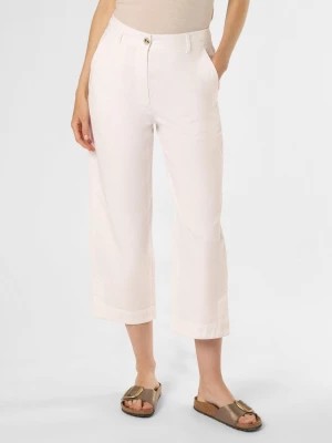 Zdjęcie produktu Marc O'Polo Spodnie z dodatkiem lnu Kobiety Bawełna biały jednolity,