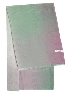Zdjęcie produktu Marc O'Polo Szalik damski Kobiety Bawełna zielony|różowy wzorzysty,