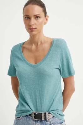 Zdjęcie produktu Marc O'Polo t-shirt bawełniany damski kolor zielony M04226151289