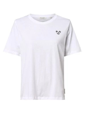 Zdjęcie produktu Marc O'Polo T-shirt damski Kobiety Bawełna biały nadruk,