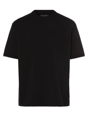 Zdjęcie produktu Marc O'Polo T-shirt męski Mężczyźni Bawełna czarny jednolity,