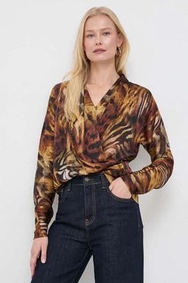 Zdjęcie produktu Marciano Guess bluzka damska kolor brązowy wzorzysta