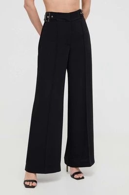 Zdjęcie produktu Marciano Guess spodnie DIANE damskie kolor czarny szerokie high waist 4GGB02 7068A