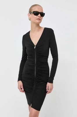 Zdjęcie produktu Marciano Guess sukienka kolor czarny mini dopasowana