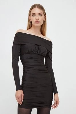 Zdjęcie produktu Marciano Guess sukienka kolor czarny mini dopasowana