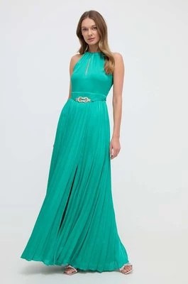 Zdjęcie produktu Marciano Guess sukienka MINA kolor zielony maxi rozkloszowana 4GGK14 7089A
