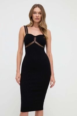 Zdjęcie produktu Marciano Guess sukienka YOHANA kolor czarny mini dopasowana 4GGK25 5634Z