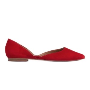 Zdjęcie produktu Marco Shoes Baleriny z piętką czerwone