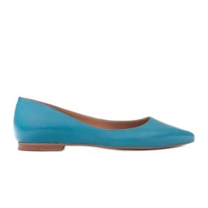 Zdjęcie produktu Marco Shoes Subtelne balerinki niebieskie