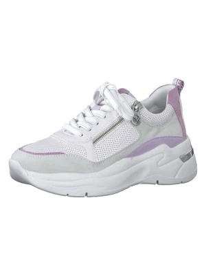 Zdjęcie produktu Marco Tozzi Sneakersy w kolorze biało-fioletowym rozmiar: 39