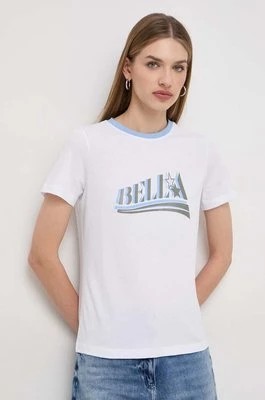 Zdjęcie produktu Marella t-shirt bawełniany damski kolor biały 2413971084200