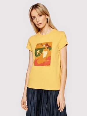 Zdjęcie produktu Marella T-Shirt Italia 39710312200 Żółty Regular Fit