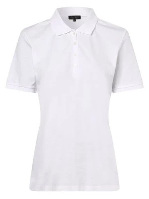 Zdjęcie produktu Marie Lund Damska koszulka polo Kobiety Bawełna biały jednolity,