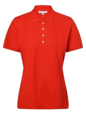 Zdjęcie produktu Marie Lund Damska koszulka polo Kobiety Bawełna czerwony jednolity,