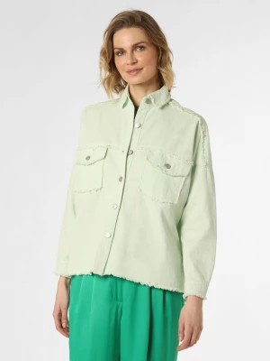 Zdjęcie produktu Marie Lund Damska kurtka jeansowa Kobiety Bawełna zielony jednolity,