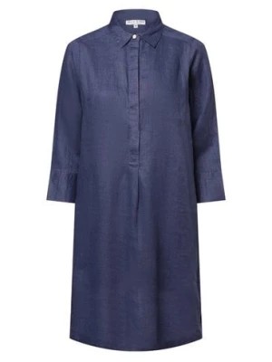 Zdjęcie produktu Marie Lund Damska sukienka lniana Kobiety len niebieski jednolity,