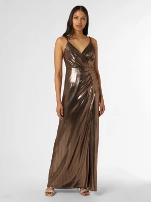 Zdjęcie produktu Marie Lund - Damska sukienka wieczorowa, brązowy