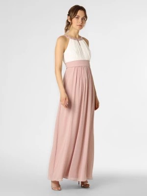 Zdjęcie produktu Marie Lund Damska sukienka wieczorowa Kobiety Sztuczne włókno różowy jednolity,