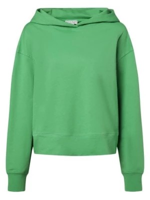 Zdjęcie produktu Marie Lund Damski sweter z kapturem Kobiety Bawełna zielony jednolity,