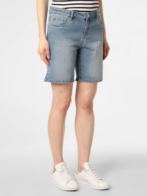 Zdjęcie produktu Marie Lund Damskie krótkie spodenki jeansowe Kobiety Jeansy niebieski jednolity,