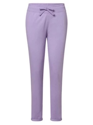 Zdjęcie produktu Marie Lund Damskie spodnie dresowe Kobiety Bawełna lila jednolity,