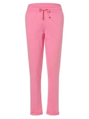 Zdjęcie produktu Marie Lund Damskie spodnie dresowe Kobiety Bawełna różowy|wyrazisty róż jednolity,