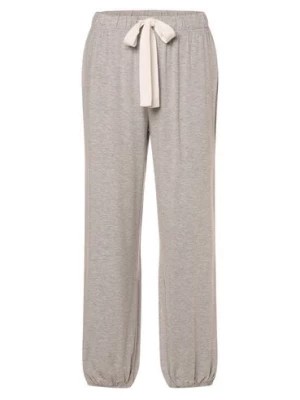 Zdjęcie produktu Marie Lund Damskie spodnie od piżamy Kobiety Dżersej szary marmurkowy,