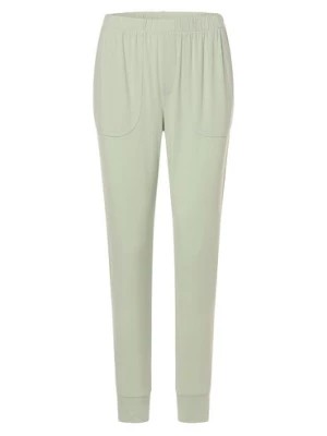 Zdjęcie produktu Marie Lund Spodnie od piżamy Kobiety Dżersej zielony jednolity,