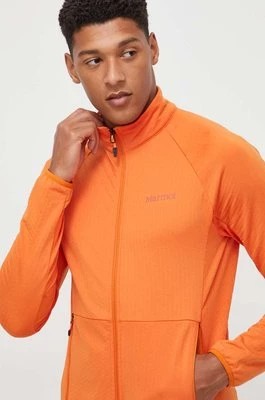 Zdjęcie produktu Marmot bluza sportowa Leconte Fleece męska kolor pomarańczowy gładka