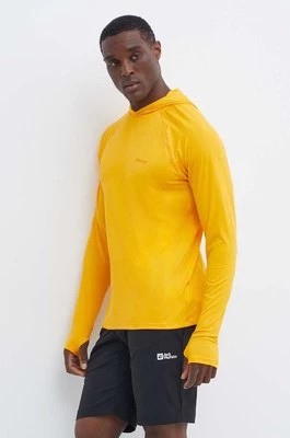 Zdjęcie produktu Marmot bluza sportowa Windridge kolor żółty z kapturem gładka