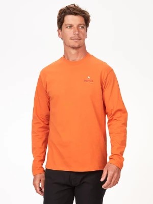 Zdjęcie produktu Marmot Koszulka "Marmot For Life" w kolorze pomarańczowym rozmiar: S