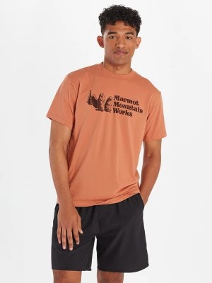Zdjęcie produktu Marmot Koszulka w kolorze pomarańczowym rozmiar: M