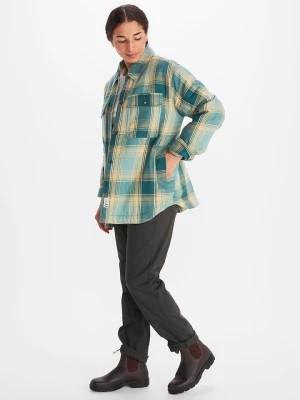 Zdjęcie produktu Marmot Kurtka koszulowa "Ridgefield" w kolorze zielono-niebieskim rozmiar: M