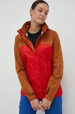 Zdjęcie produktu Marmot kurtka przeciwdeszczowa Precip Eco damska kolor czerwony