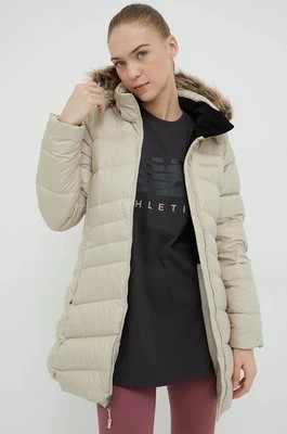 Zdjęcie produktu Marmot kurtka puchowa damska kolor beżowy zimowa