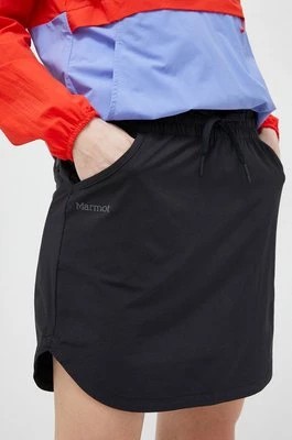 Zdjęcie produktu Marmot spódnica Elda kolor czarny mini prosta