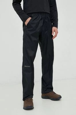 Zdjęcie produktu Marmot spodnie przeciwdeszczowe PreCip Eco męskie kolor czarny