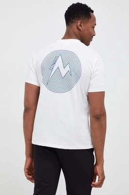 Zdjęcie produktu Marmot t-shirt męski kolor biały z nadrukiem
