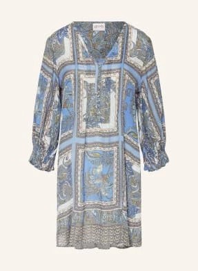 Zdjęcie produktu Maryan Mehlhorn Sukienka Letnia Typu Kaftan Majorelle Z Dodatkiem Jedwabiu blau