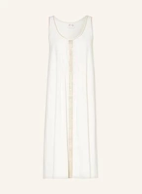 Zdjęcie produktu Maryan Mehlhorn Sukienka Plażowa The White Collection Z Ozdobnymi Perełkami weiss