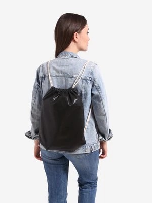 Zdjęcie produktu Materiałowy plecak worek czarny Shelvt