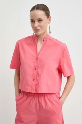 Zdjęcie produktu MAX&Co. koszula bawełniana damska kolor pomarańczowy relaxed 2416111074200
