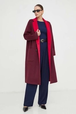 Zdjęcie produktu MAX&Co. płaszcz wełniany dwustronny kolor różowy przejściowy dwurzędowy 2416011041200